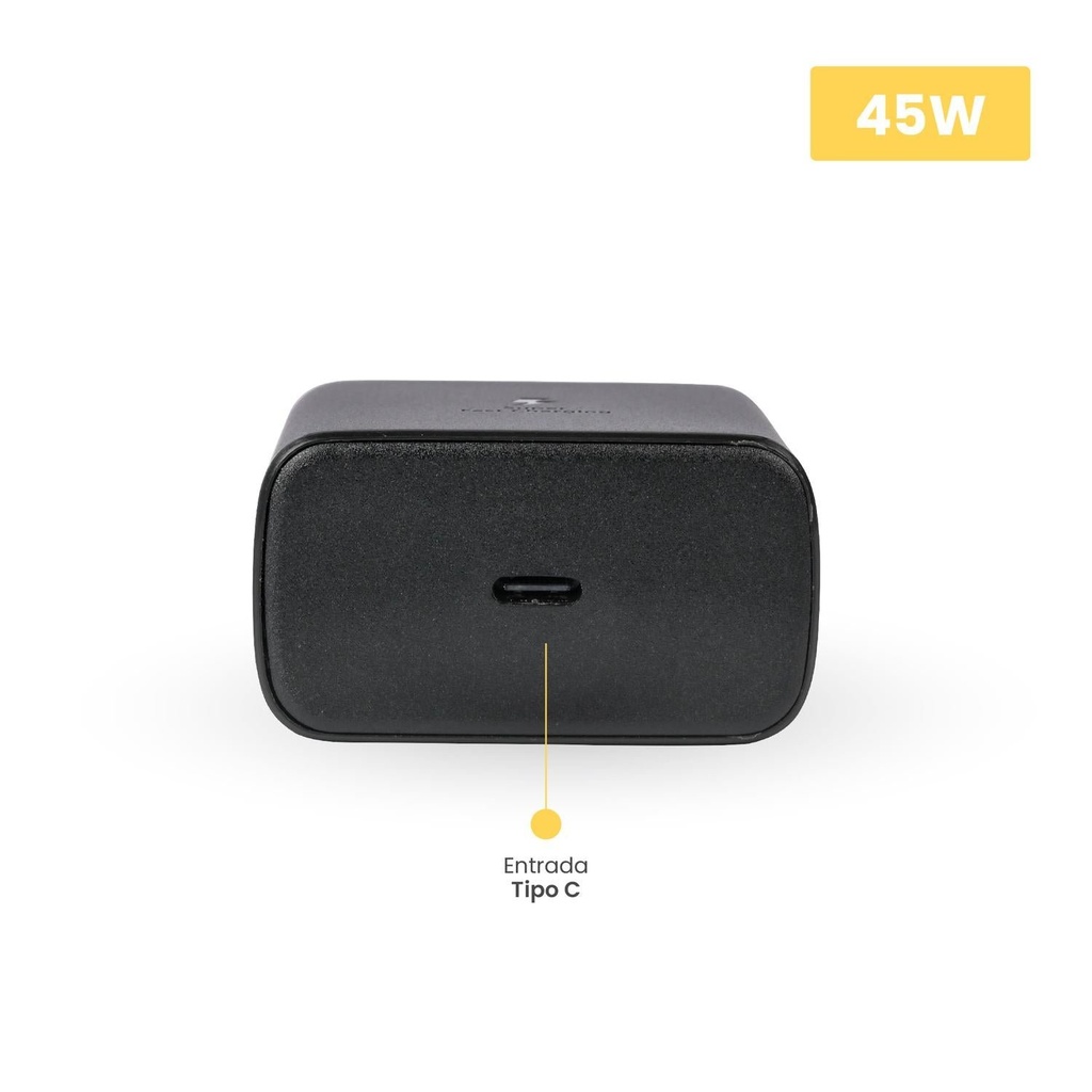 Cargador Ultra Rapido De Pared 45W USB-C LEVO 1