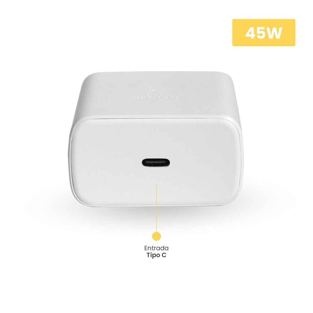Cargador Ultra Rapido De Pared 45W USB-C LEVO 8
