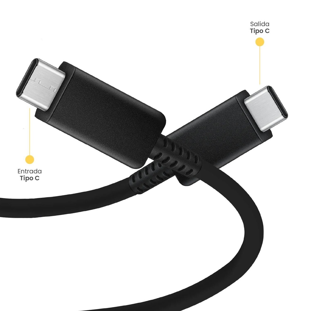 Cable De Carga Rápida USB-C 100W 5A 1Mt LEVO 8