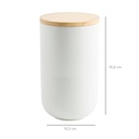 Contenedor de Cerámica Hermético Tapa Madera L Simplit 6