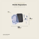 Molde Repostero · dimensiones