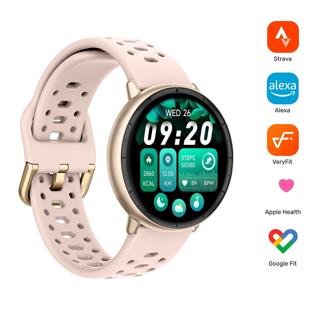 Reloj Smartwatch GPS Shar T1 43,5mm Lhotse Rosa 4