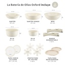 Batería Oxford Beige 08