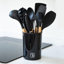 Batería Cocina Black Copper 7pzs + 12 Utensilios Negro 3