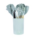 Batería Cocina Black Copper 7pzs + Set 12 Utensilios Calipso 7