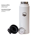 Botella Térmica Coihue White 800 ml Lhotse 3