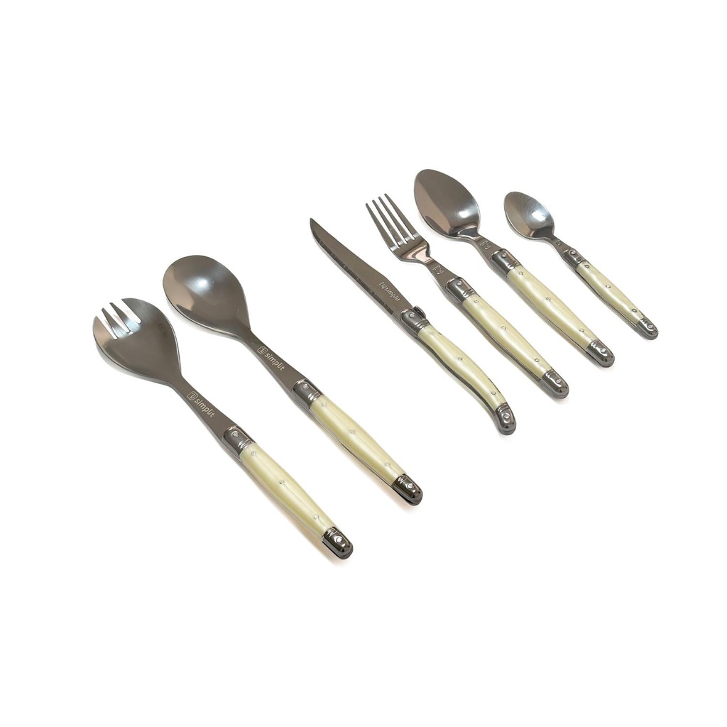 Cuchillería 24pcs más Cubiertos Ensalada Versalle Simplit 1
