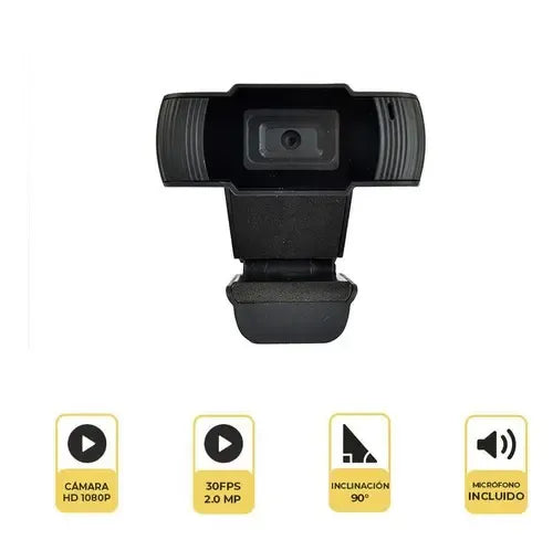 Cámara Webcam Full Hd 1080P con Micrófono Levo 3