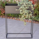 Macetero Metal Azul 55 X 20 X 70 Cm Grouw 4