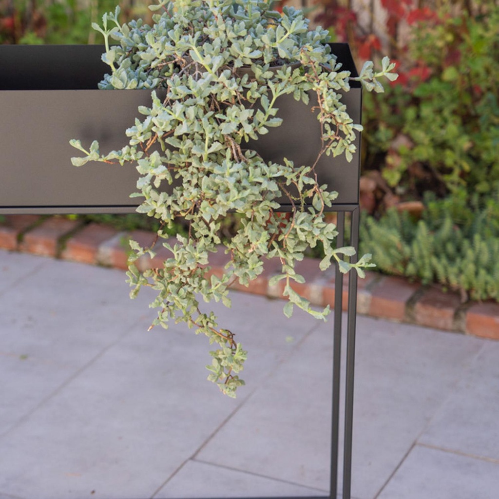 Macetero Metal Azul 55 X 20 X 70 Cm Grouw 5