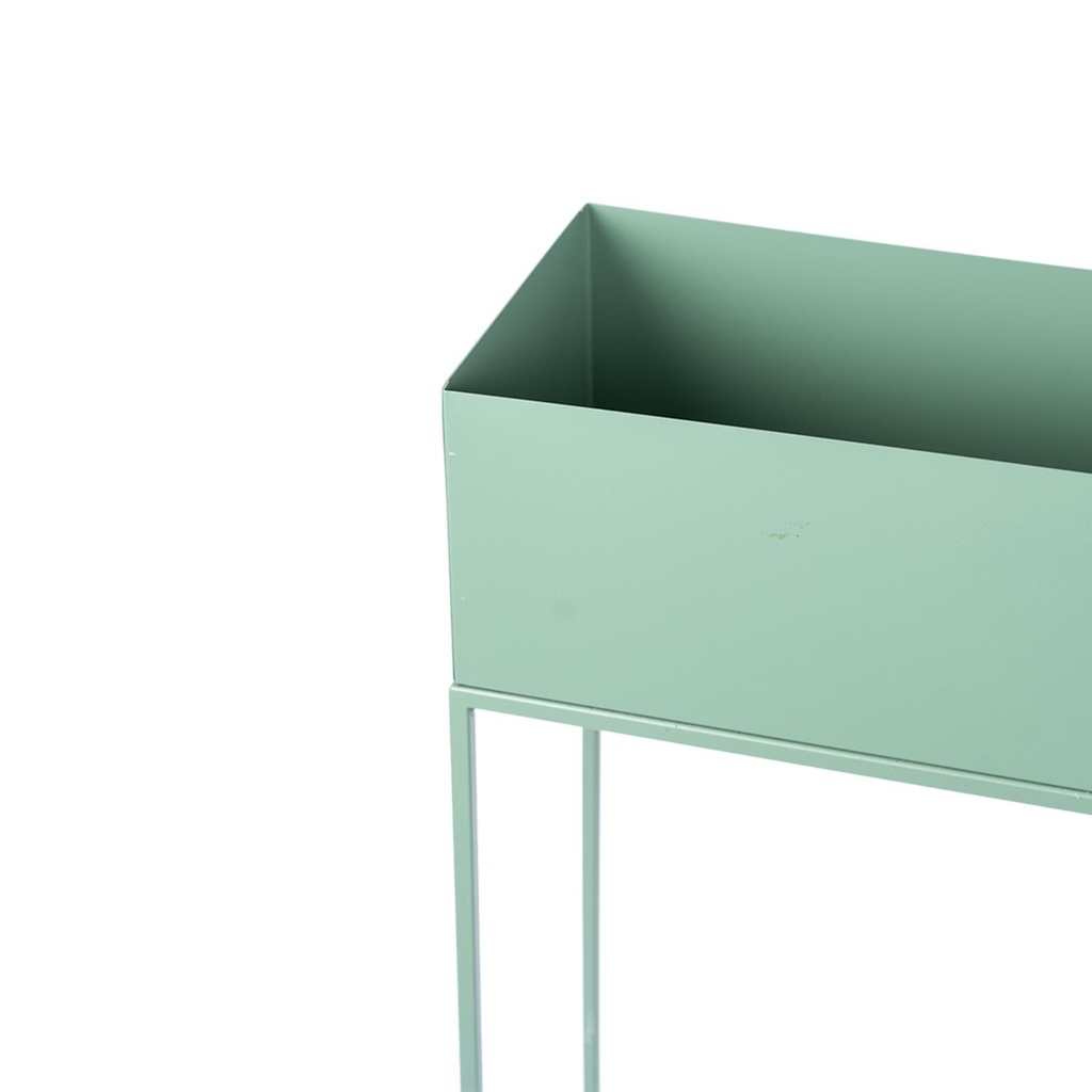 Macetero Metal Azul 55 X 20 X 70 Cm Grouw 8