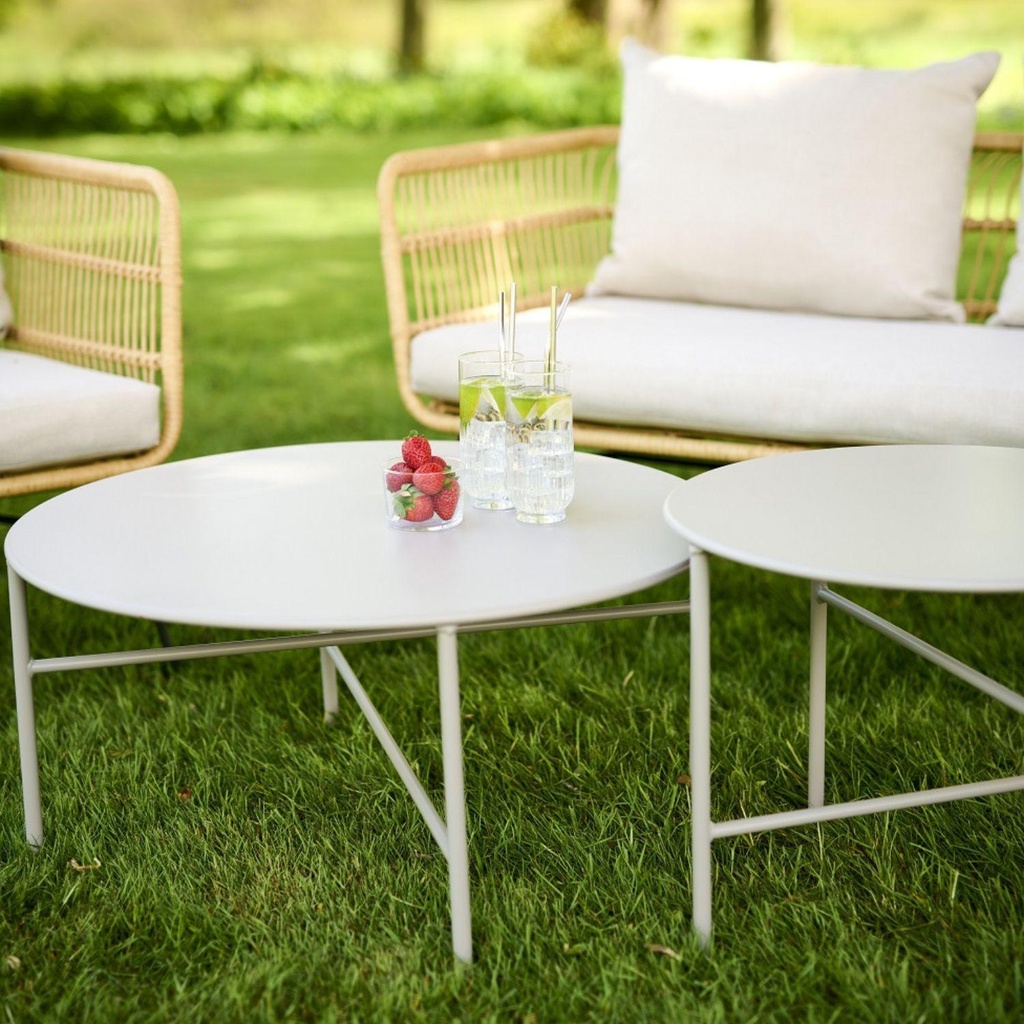 Mesa Terraza Redonda Metal 70 X 35 cm Envy 4