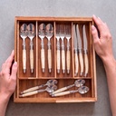 Organizador Cubiertos Expandible Madera Acasia Oslo Simplit 5