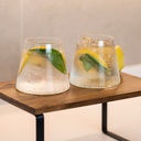 Pack 4 Vasos de Vidrio Estilo Japonés 320 ml Simplit 1
