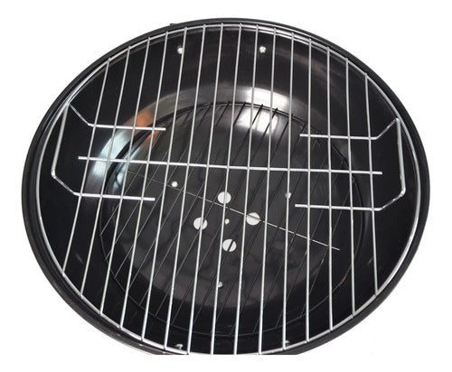 Parrilla Portátil Carbón Kettle Roja 17'' 3