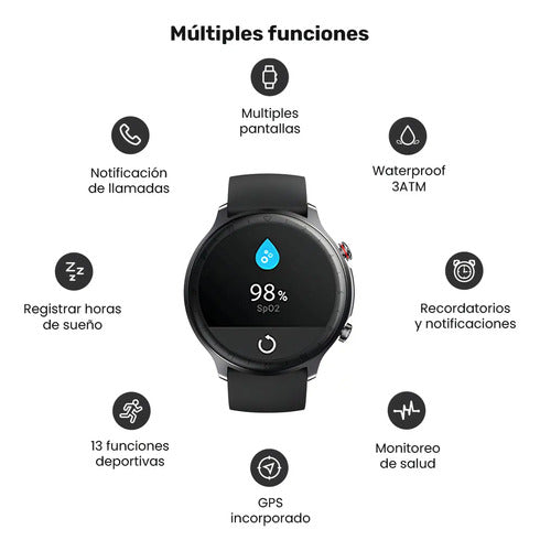 Reloj Smartwatch Lhotse Ultimate GPS 217 Pink 3