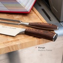 Set Parrillero Cuchillo 21cm y Tenedor Acero Inox Toledo Sim 3