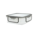 Taper Tupper Hermético 600ml Cuadrado Brando 1