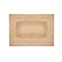 Alfombra Decorativa de Yute Natura 160x230 cm Atmosphera (estudio)