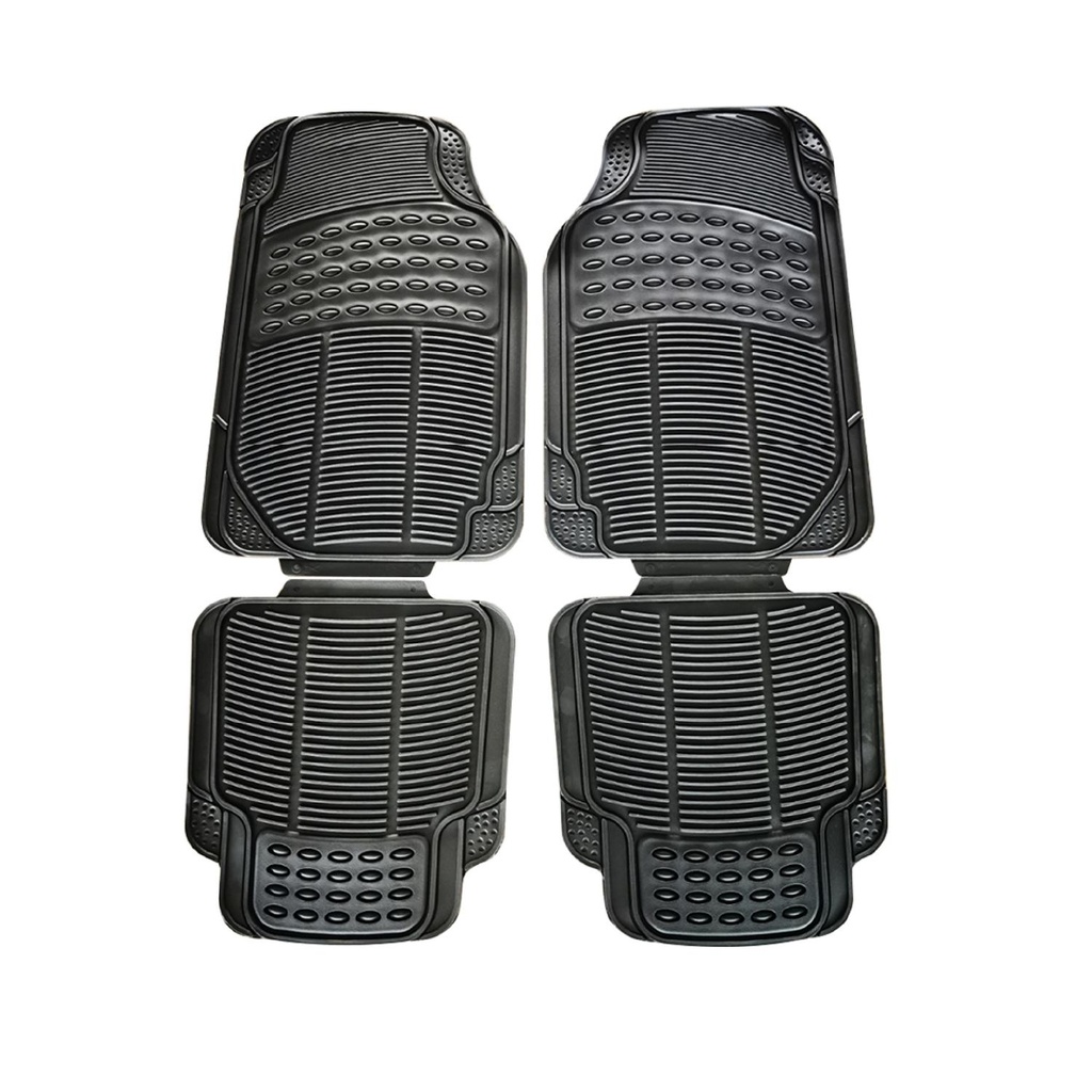 Alfombra Piso de Goma para auto Universal 4 piezas Xroad (estudio)