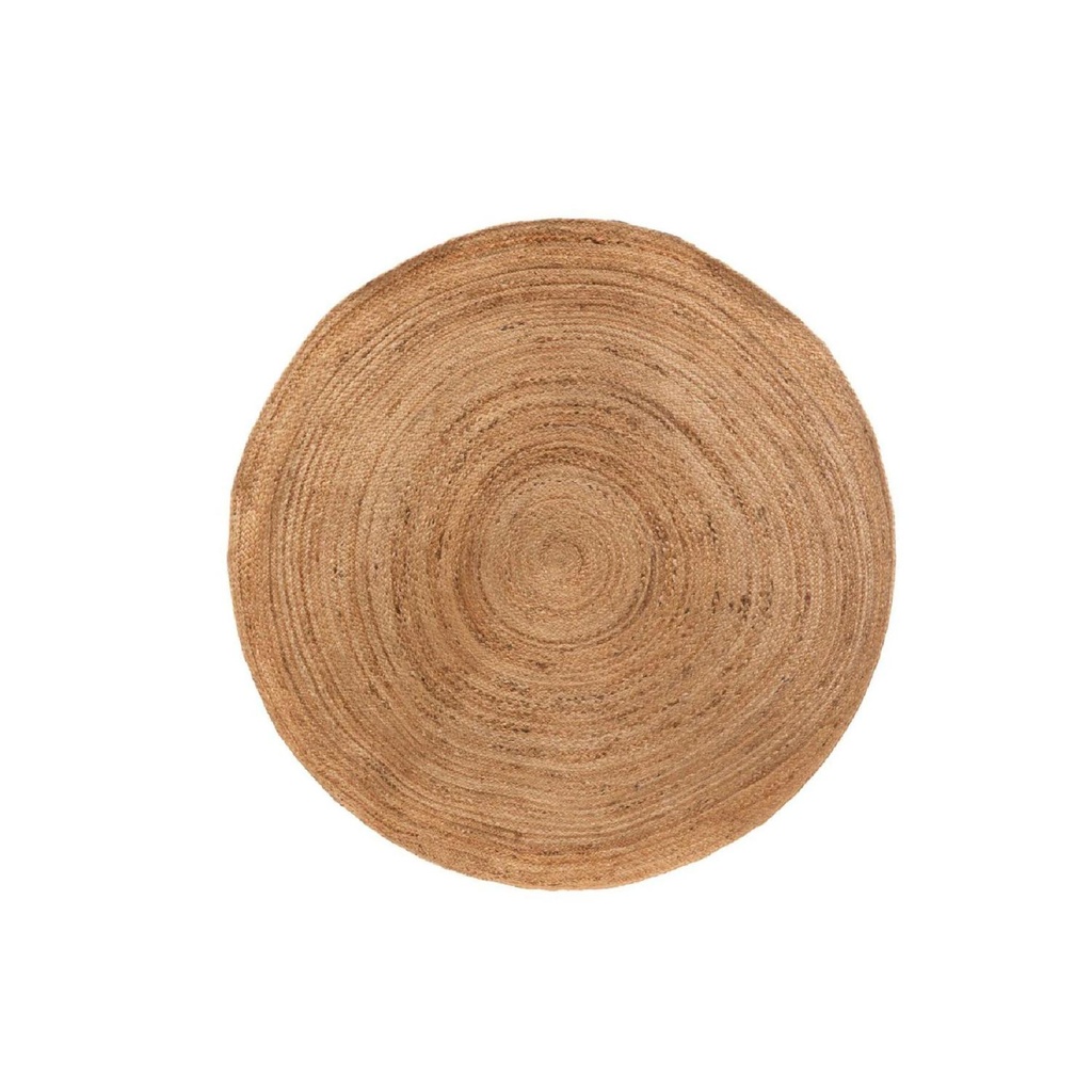Alfombra Yute Redonda 160 cm Atmosphera (estudio)