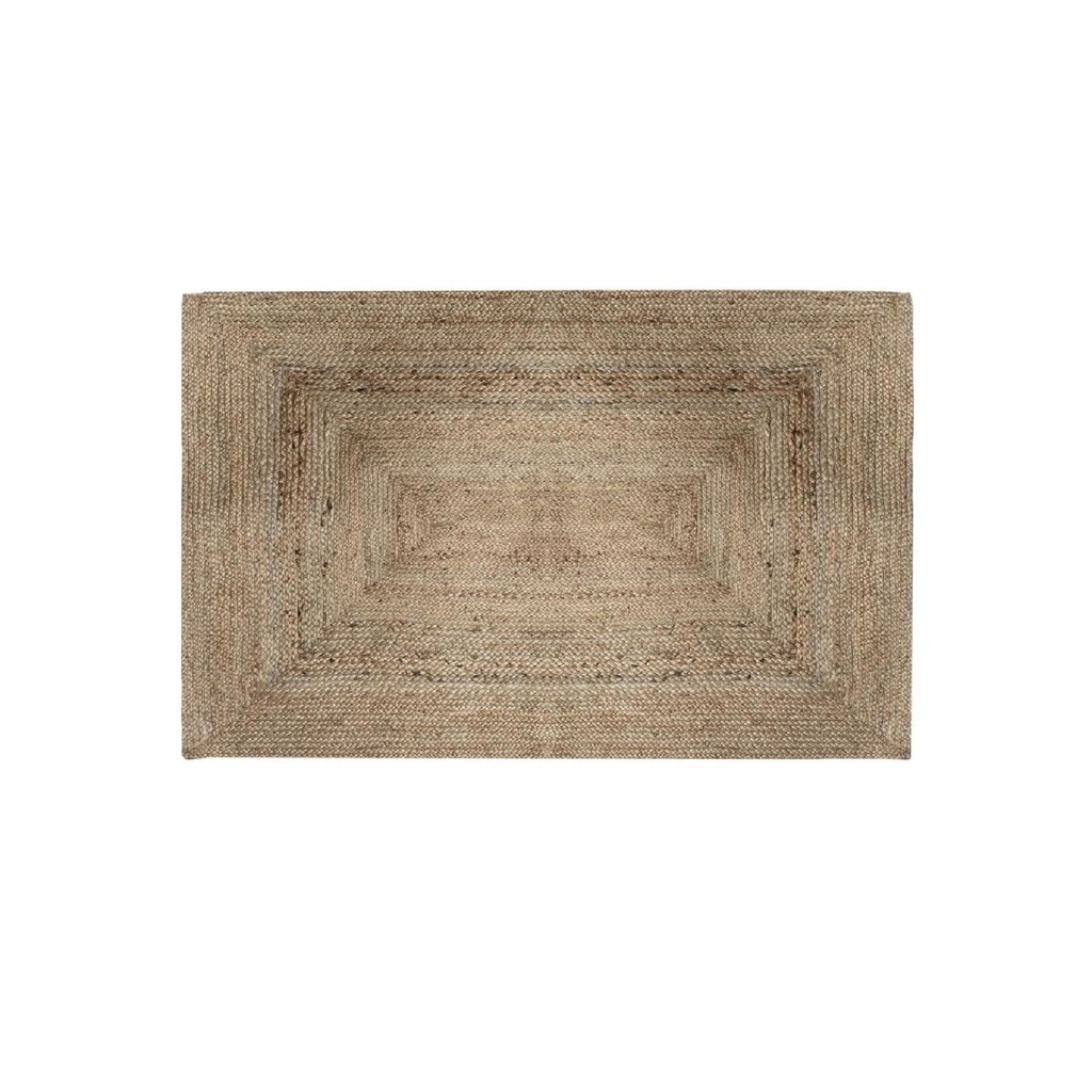 Alfombra de Yute Natural Decorativa 120x170 cm Atmosphera (estudio)