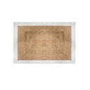Alfombra de Yute Rectangular Borde Blanco 170x120 cm Atmosphera (estudio)