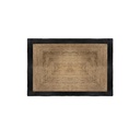 Alfombra de Yute con Borde Negro 120x170 cm Atmosphera (estudio)