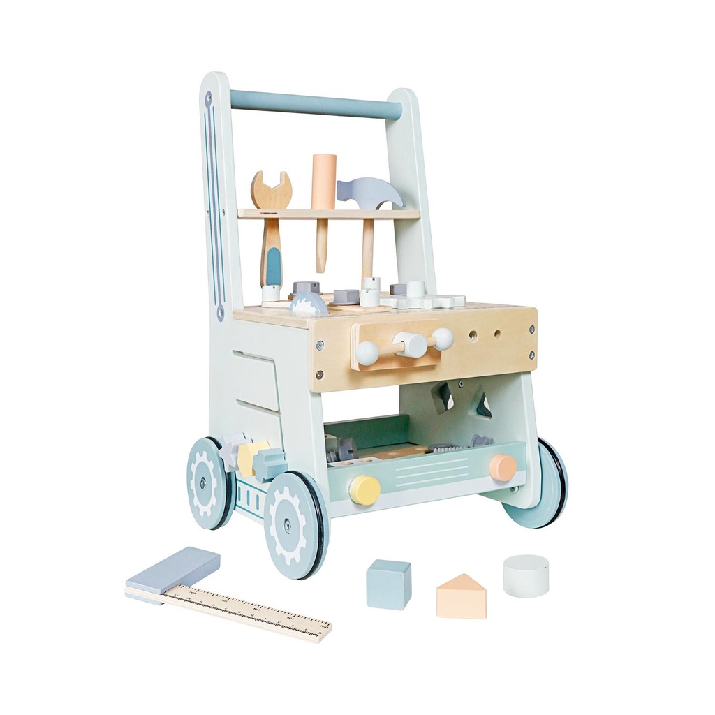 Andador Correpasillos Bebe Juego Construccion Madera Bandú (estudio)