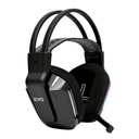 Audífono Gamer Inalámbrico Zenit Elite Bluetooth Rgb LEVO (estudio)