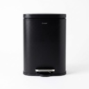 Basurero Cocina Livorno 12Lt Pedal Acero Inox Simplit (estudio)