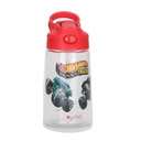 Botella Agua Niños Hot Wheels Monster Truck 420ml con Bombilla UMA (estudio)