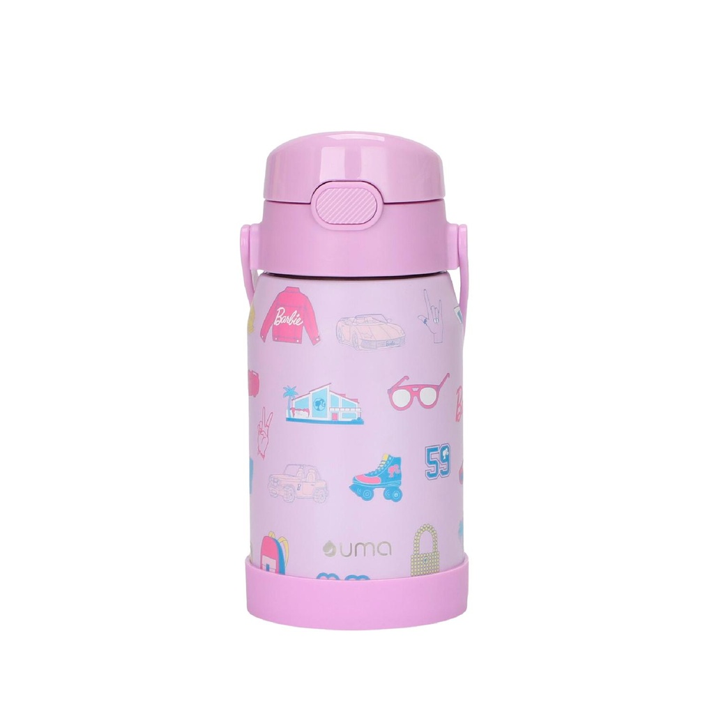 Botella Térmica Niños Barbie Iconic 450ml Acero Inox UMA (estudio)