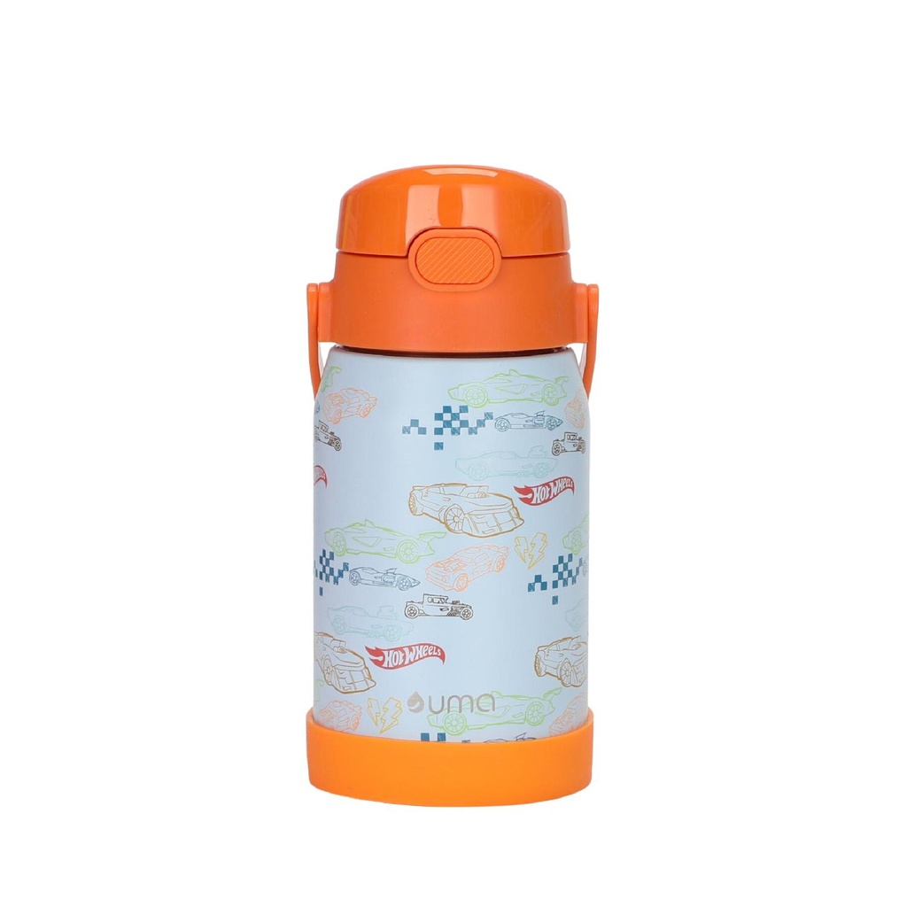 Botella Térmica Niños Hot Wheels Class 450ml Acero Inox UMA (estudio)