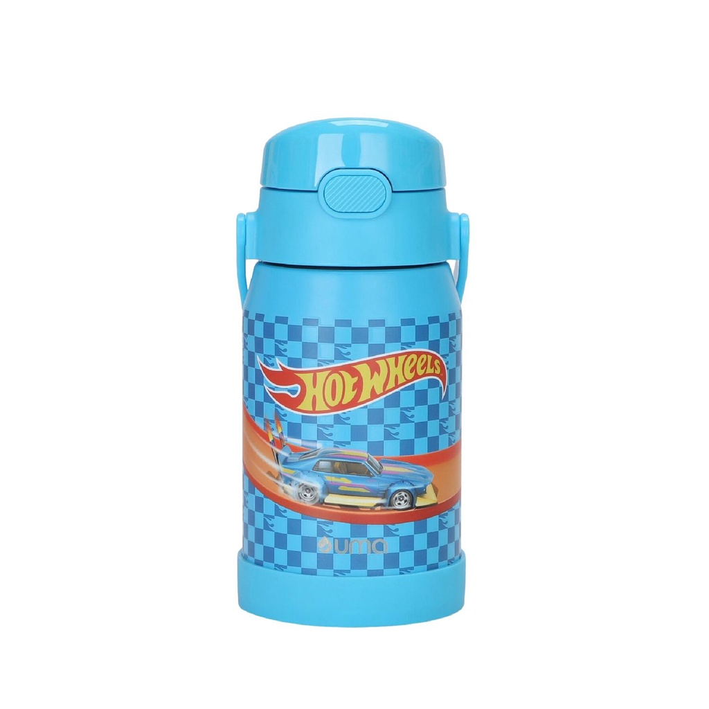 Botella Térmica Niños Hot Wheels Race 450ml Acero Inox UMA (estudio)