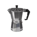 Cafetera Italiana Acero Inoxidable 6 Tazas Secret de Gourmet (estudio)
