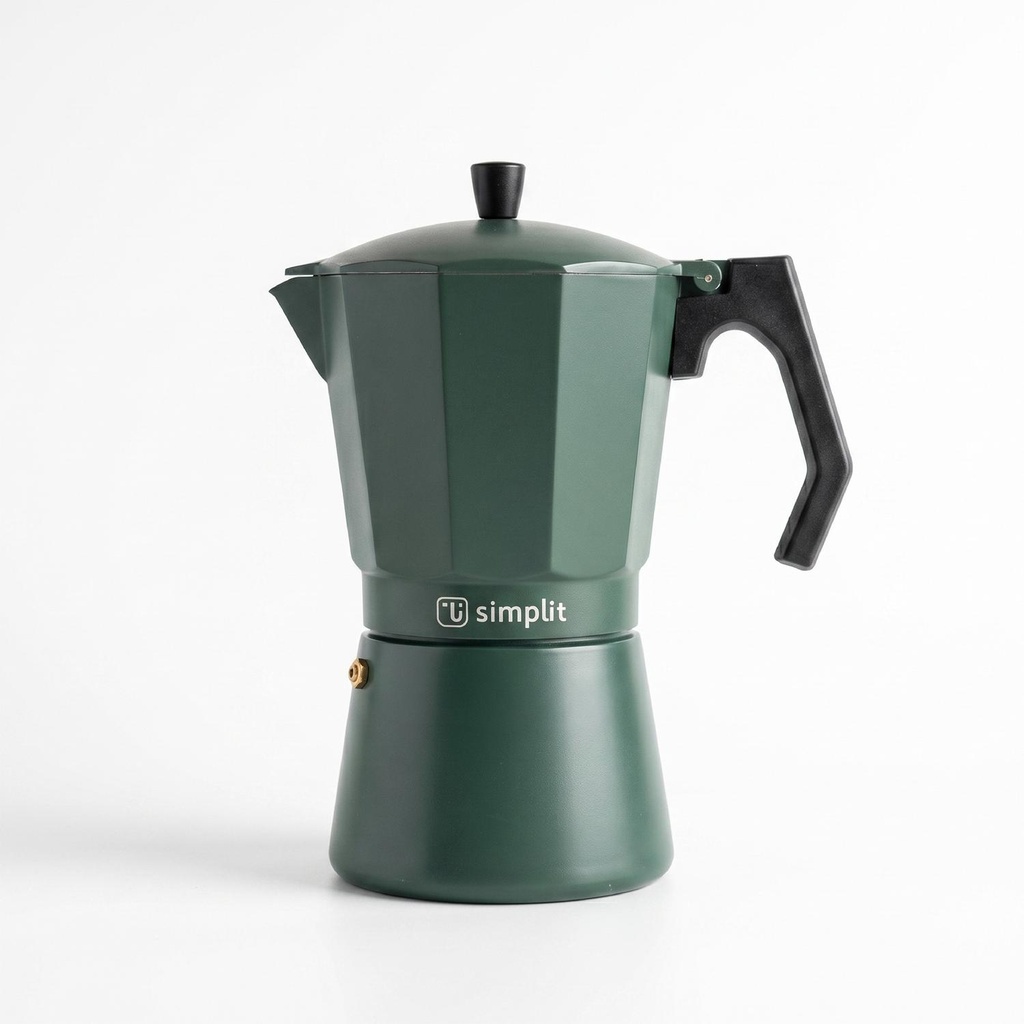 Cafetera Italiana Moka 12 Tazas 600ml Simplit (estudio)