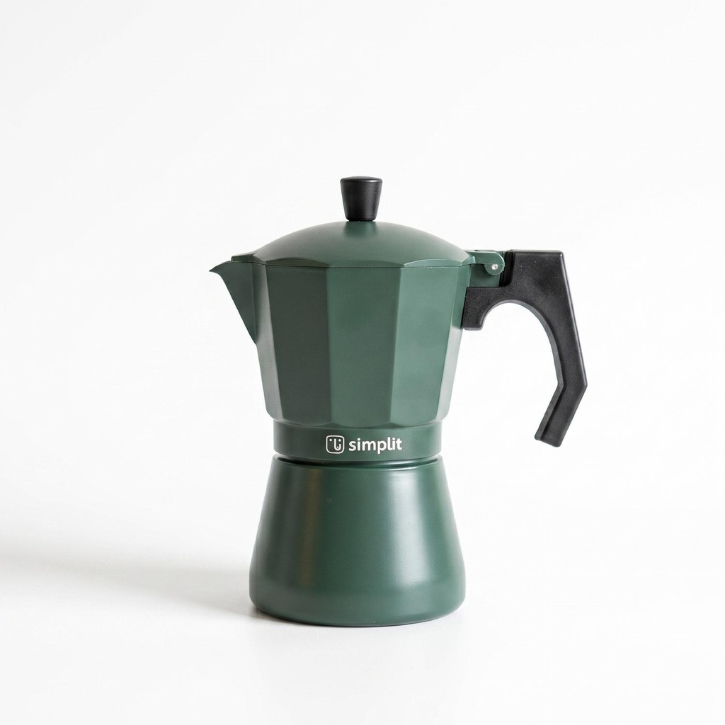 Cafetera Italiana Moka 4 Tazas 300ml Simplit (estudio)