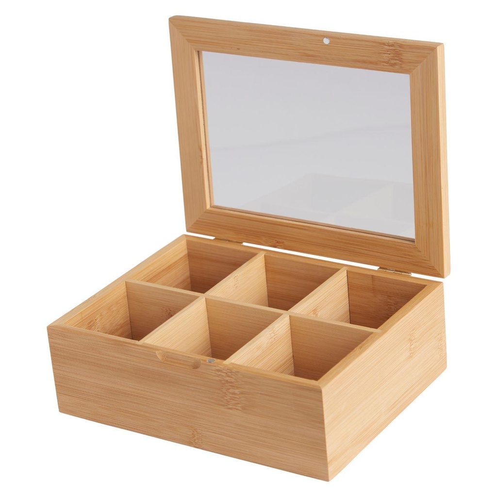 Caja De Organización Para Té De Bambú DAY (estudio)