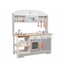 Cocina de Juguete Infantil Niños Madera 11 Accesorios Bandú (estudio)