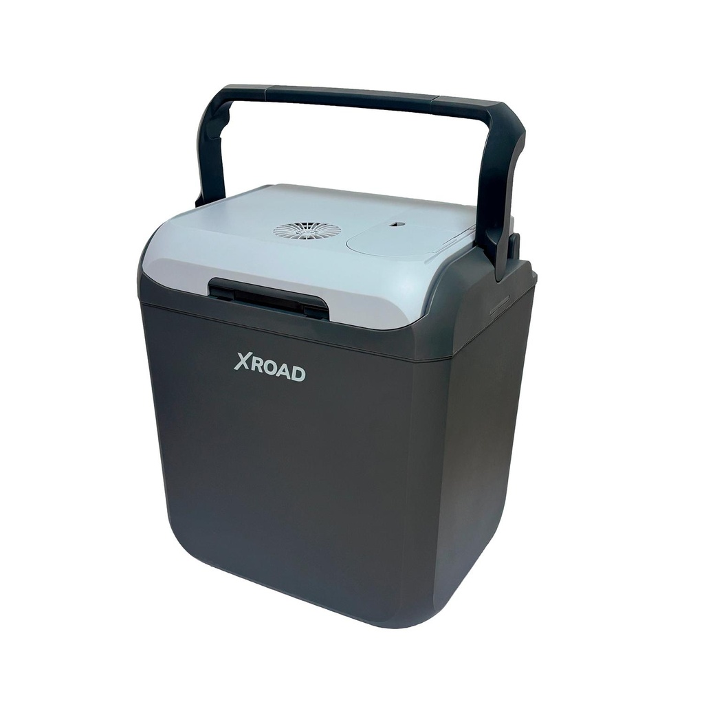 Cooler Eléctrico Portátil 30 Lts Gris 12V XRoad (estudio)