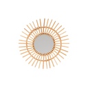 Espejo Redondo Decorativo Diseño Sol de Ratán Atmosphera (estudio)