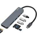 Hub USB-C Adaptador Multipuerto 6 en 1 Macbook Windows LEVO (estudio)