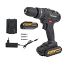 Kit Taladro Destornillador Inalámbrico Dynamo 21V 2 baterías (estudio)