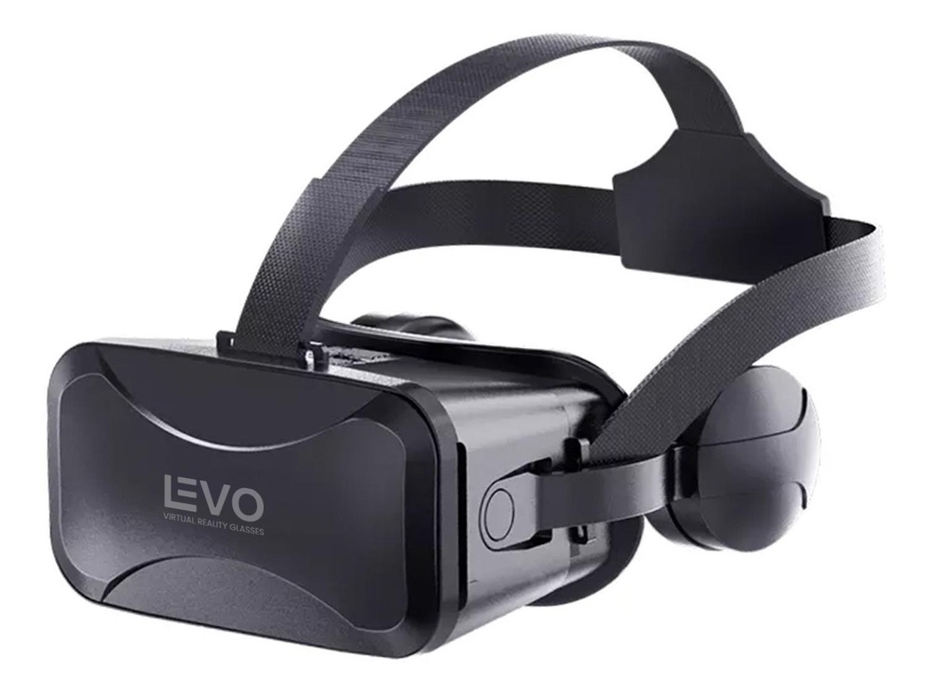 Lentes de Realidad Virtual Vr Box Ultra + Audífonos LEVO (estudio)