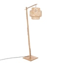 Lámpara de Pie Arco Liby Bambú Natural 173 cm de Atmosphera (estudio)