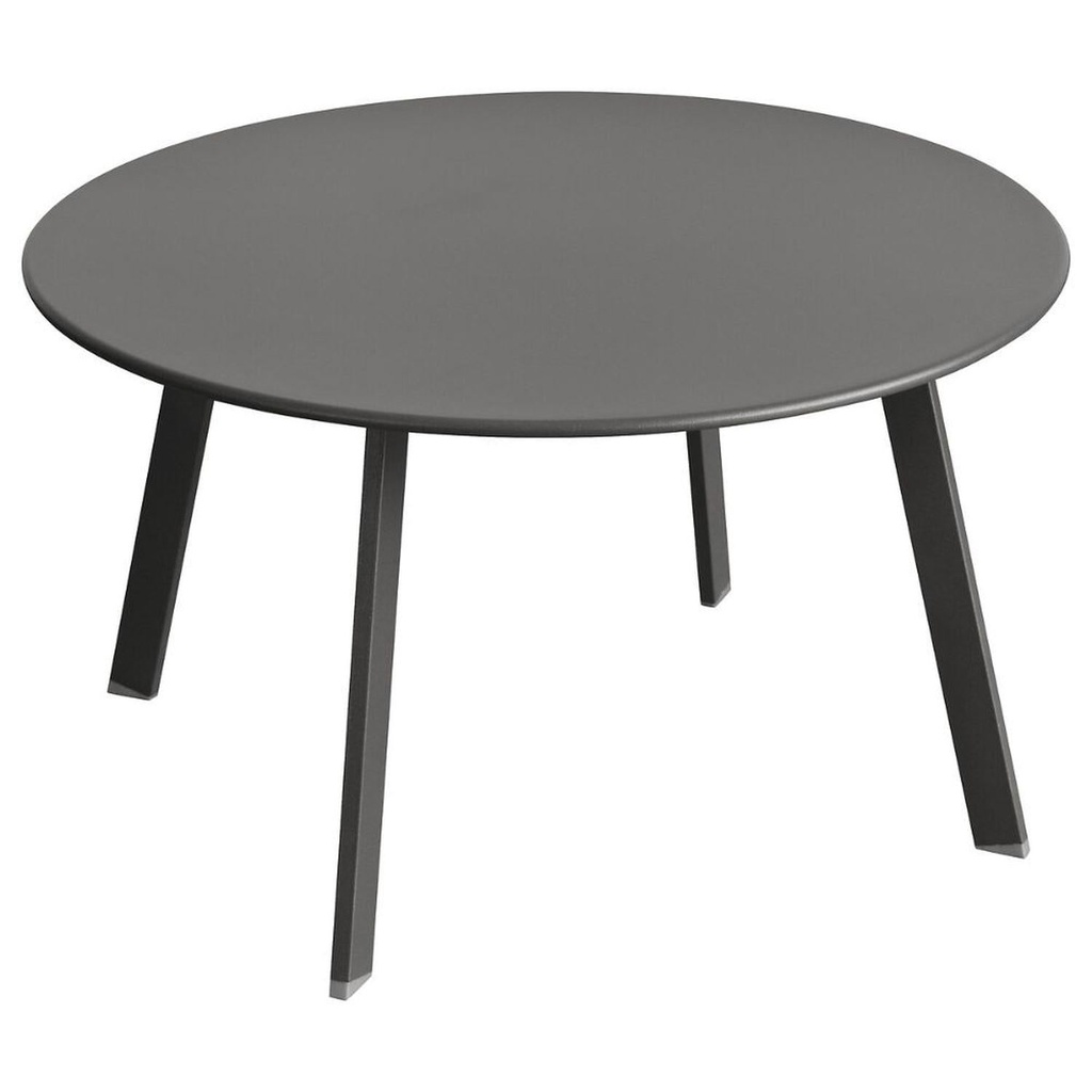 Mesa Terraza Redonda Metal Gráfito D. 50 X 45 cm Atmosphera (estudio)