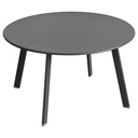 Mesa Terraza Redonda Metal Gráfito D. 50 X 45 cm Atmosphera (estudio)