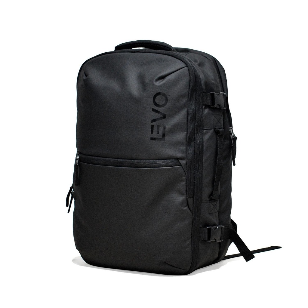 Mochila Viaje Impermeable Notebook 30L Aerosuite Negra LEVO (estudio)