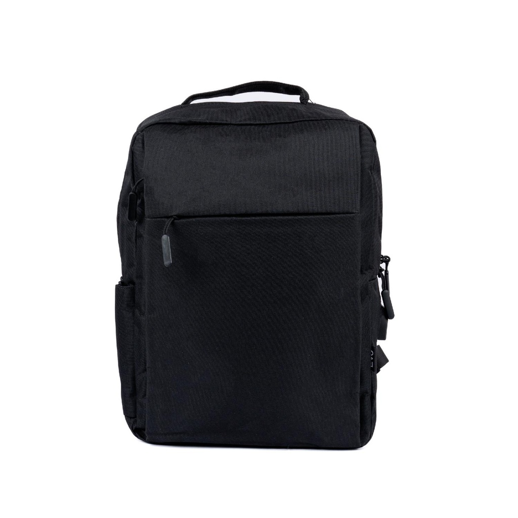 Mochila para Notebook con Puerto USB 15" Negra LEVO (estudio)